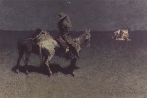 Frederic Remington The Stranger (mk43) oil painting picture